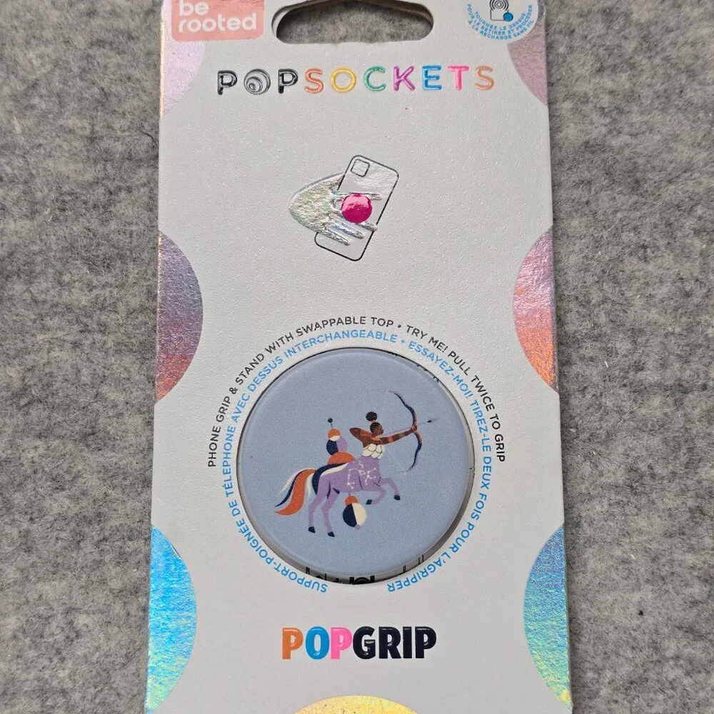 be rooted Sagittarius Popsockets Single Grip & Stand Universal Phones Holder